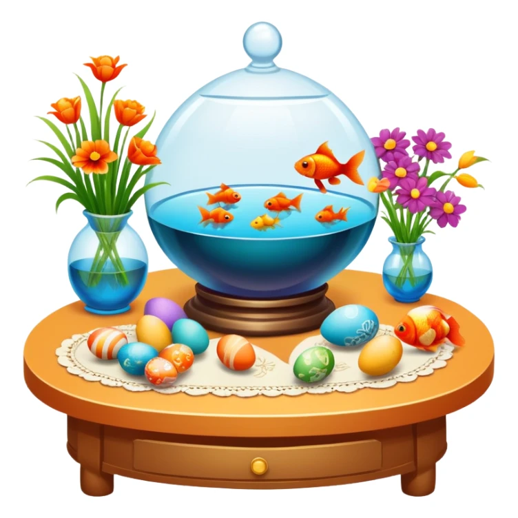 An emoji to congratulate Nowruz sticker