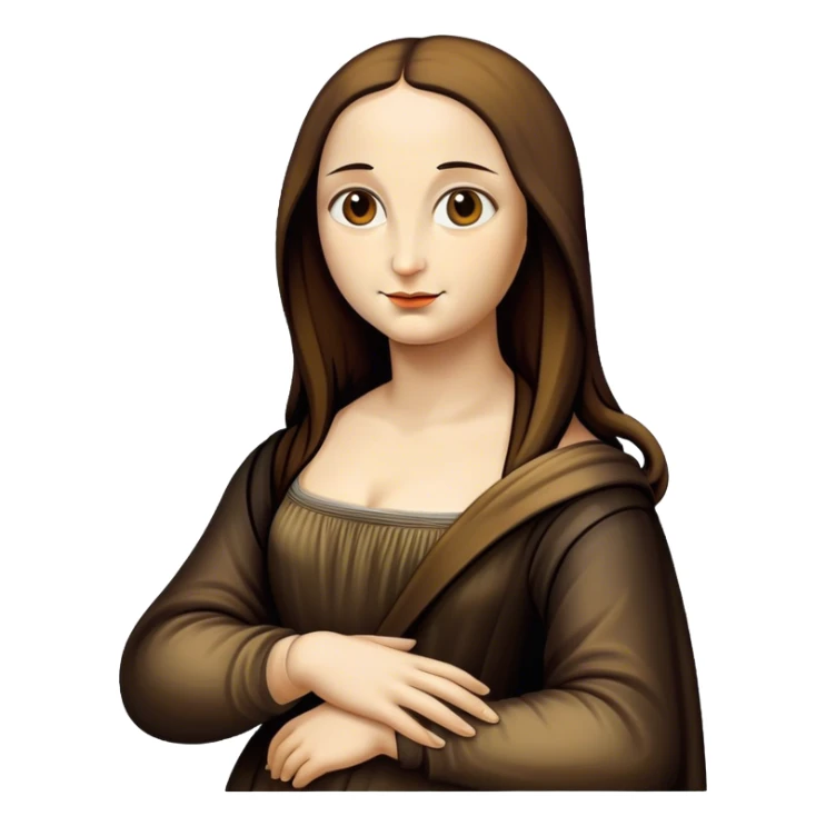 mona lisa sticker