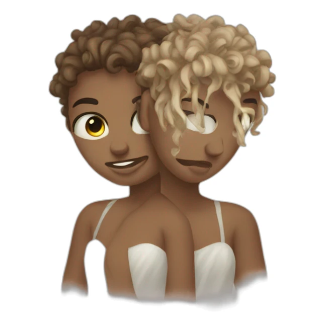 greek myth of twin souls sticker