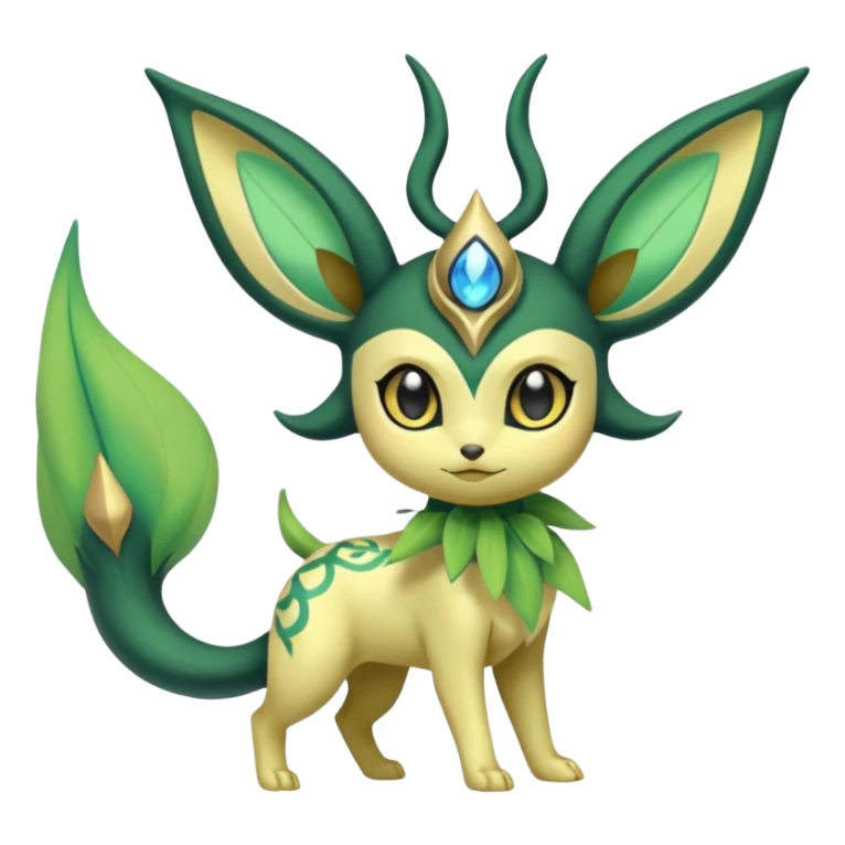 Amaura-Celebi-Umbreon-Leafeon-fusion sticker