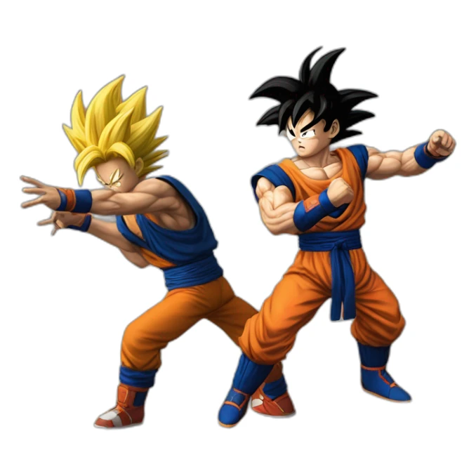 Goku vs hit l'assasin sticker