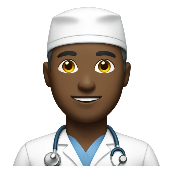 male nurse sticker