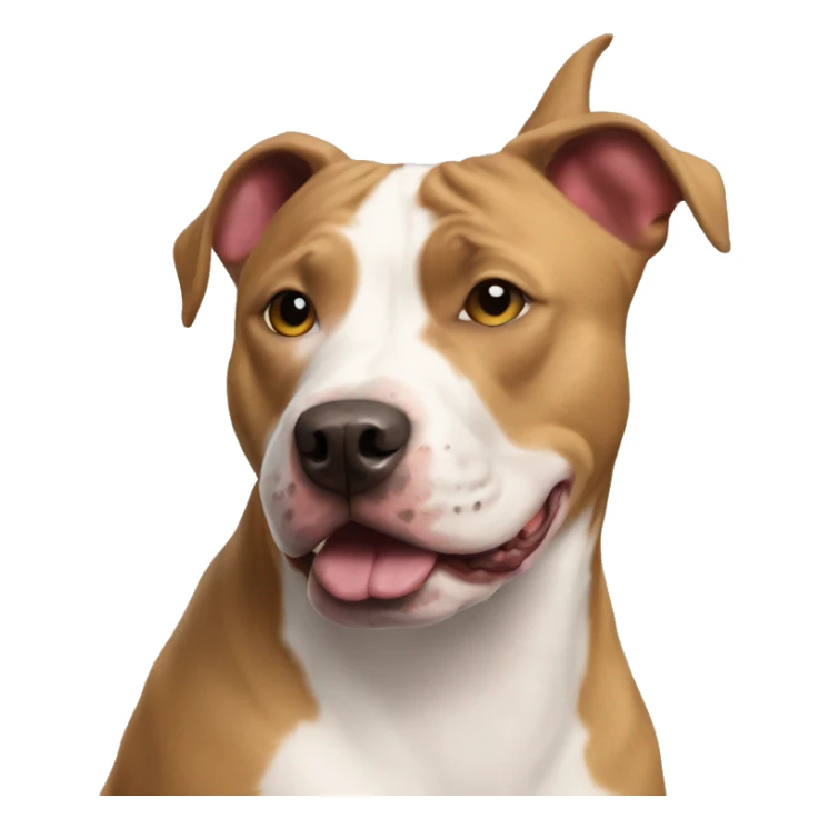 Pit bull cattle dog mix sticker