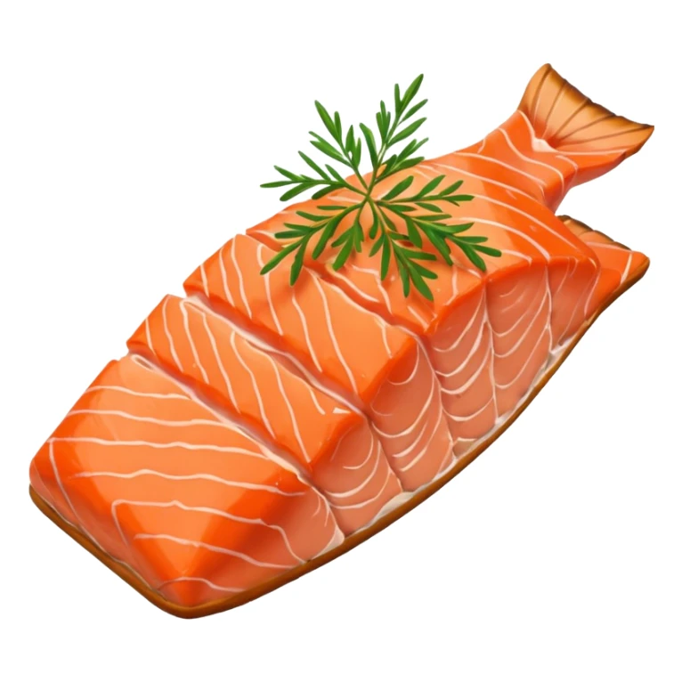 Salmone al forno sticker