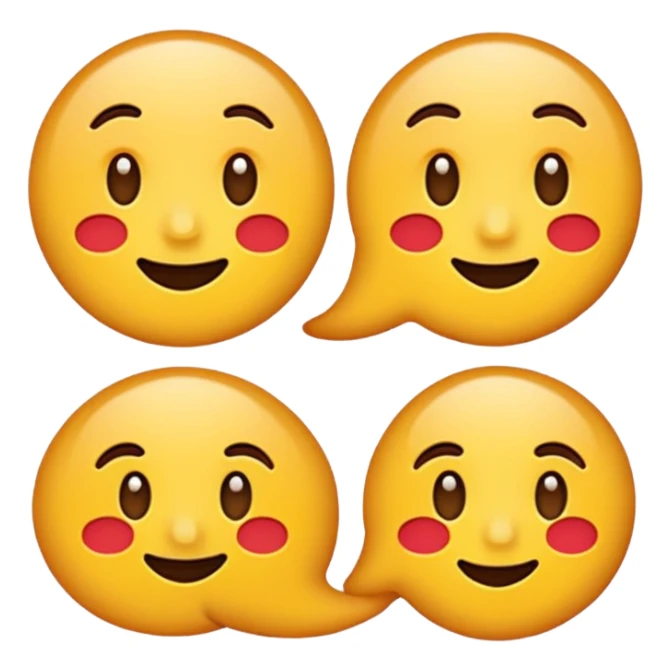 Flat emoji-style icon, bold strokes, rounded shapes, high contrast, simple geometry, transparent background. sticker