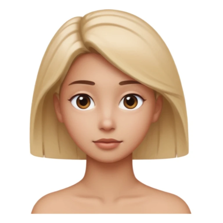 A person looking behind them, you only see their neck sticker