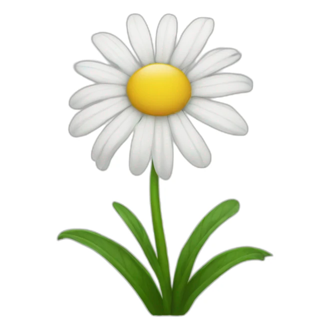 Daisy sticker
