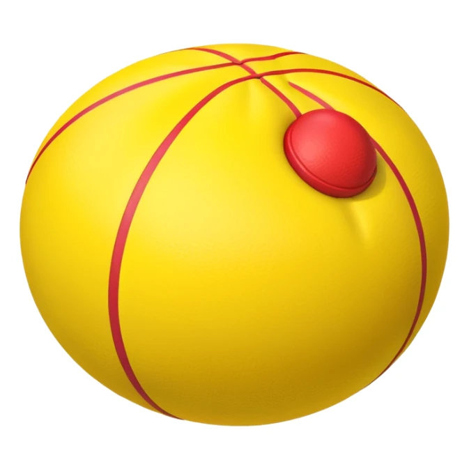 The Hopper Ball Yellow Toy sticker