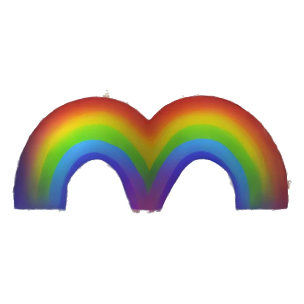 generate an emoji thats says "wiz code" in rainbows lights sticker