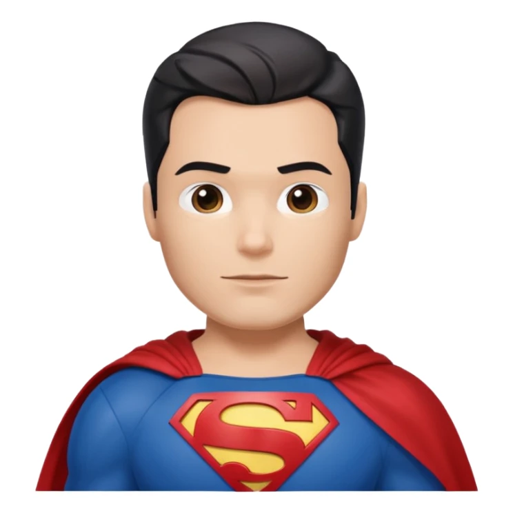 Superman from the new movie sticker