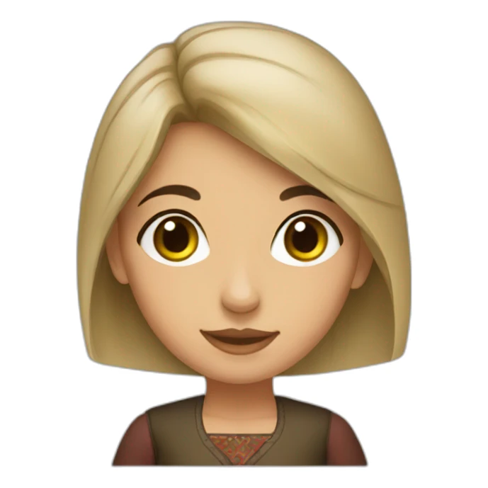 azerbaijani girl sticker