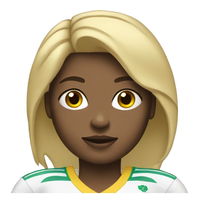 summer olympics girl football sticker