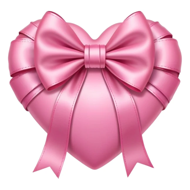 cute heart wrapped in pretty bows sticker