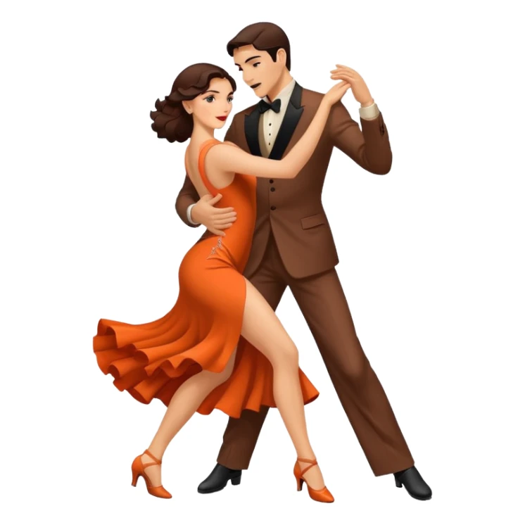 Ballerini di tango argentino sticker