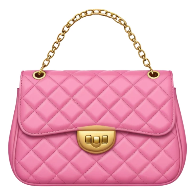 Pink girly purse sticker