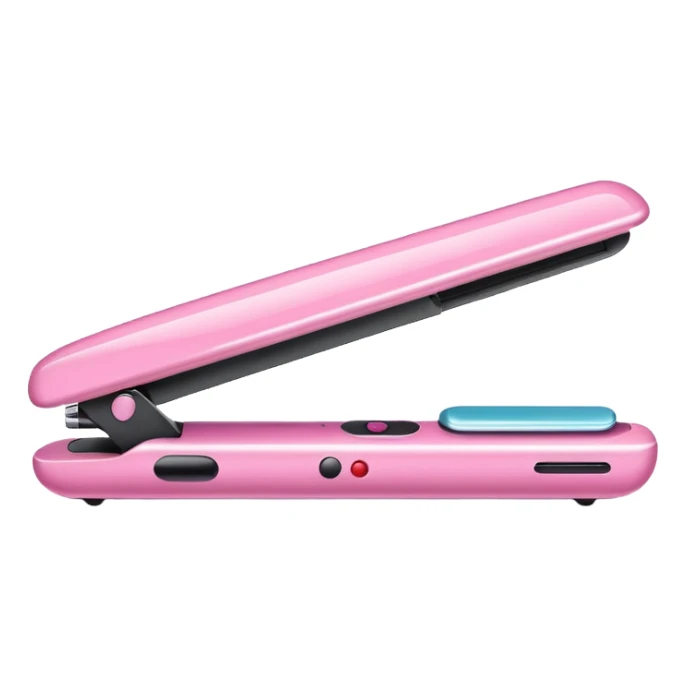 Cute Hair straightner, different design, varous color sticker