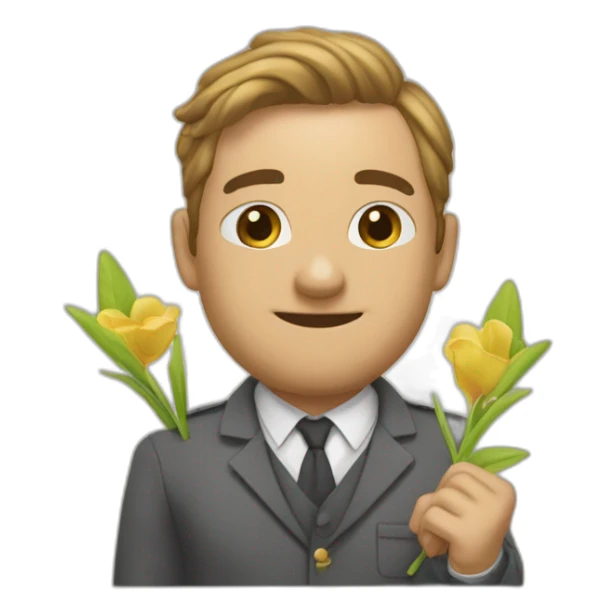 Lufie qui fait un doigt d'honneur sticker