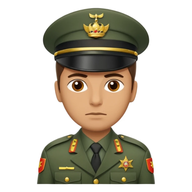 Guardia Civil officer in uniform sticker