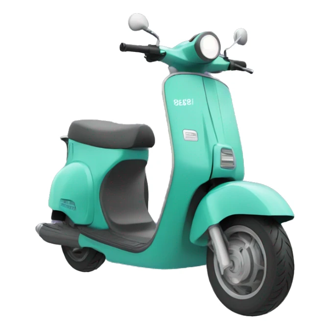 E scooter with hex color FFB928 sticker