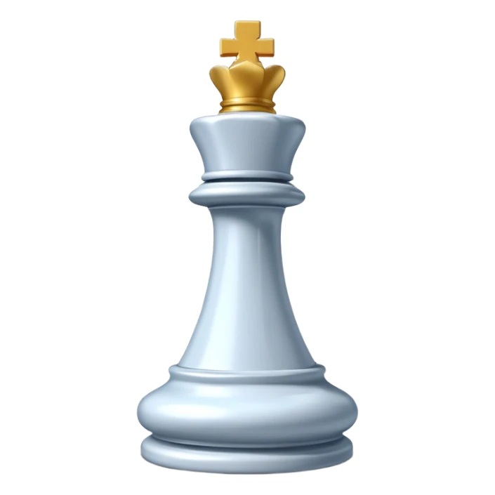 
chess bishop piece object, classic bishop shape with top slit, 3D cartoon, glossy material, soft shadow, mobile game icon style, centered, clean background, no text, no watermark
 sticker