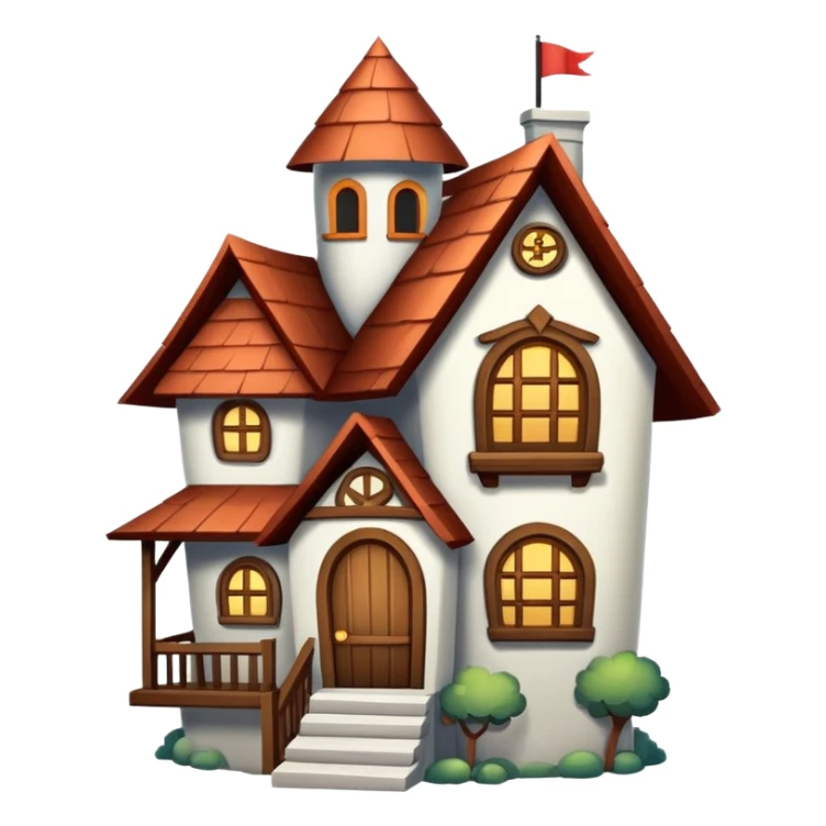 The owl house  by Dana Terrace sticker