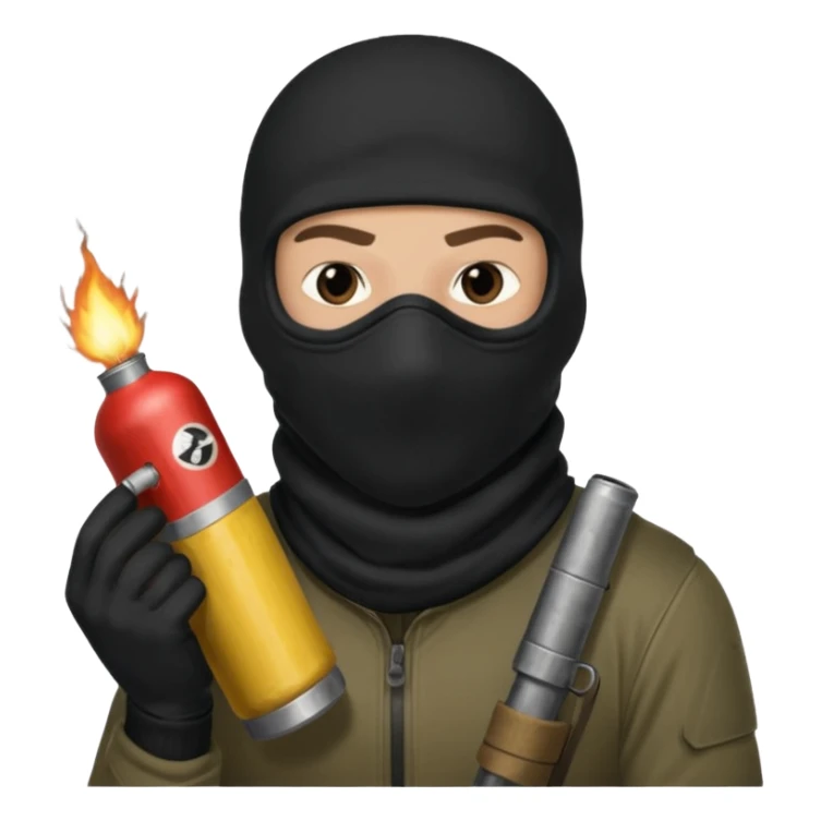 Russel from F1 Mercedes Team as a terrorist from csgo sticker