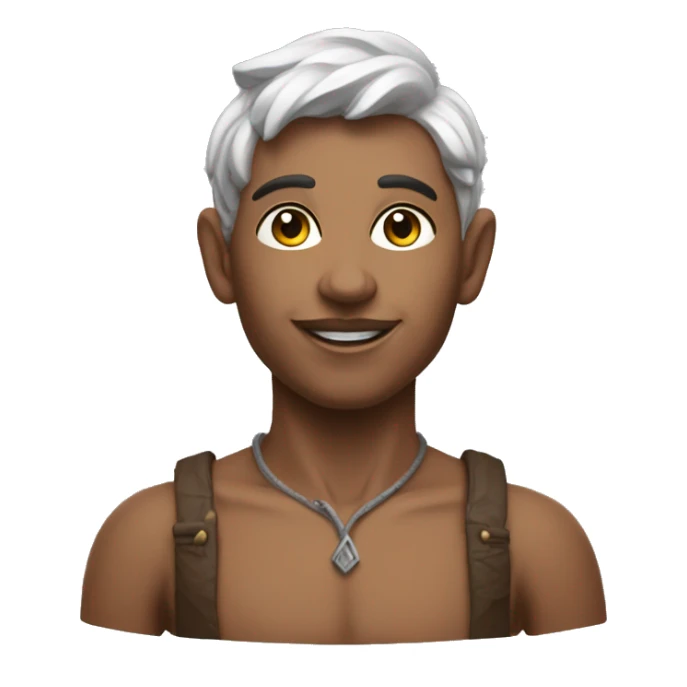 elfe queer qui fait de la sculpture  sticker