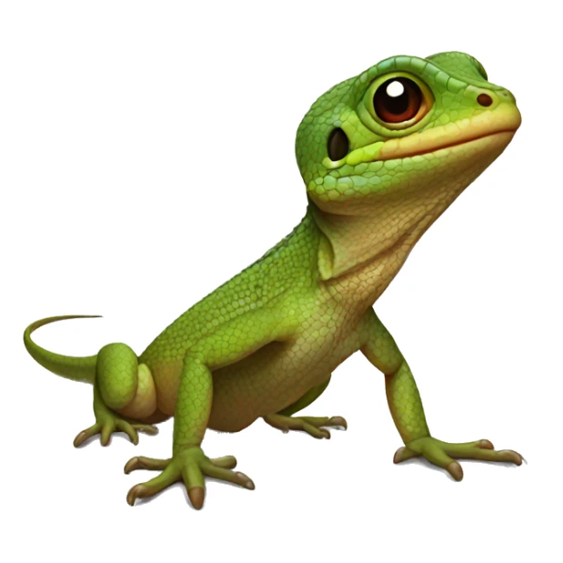 Puerto Rican Ground Lizard sticker