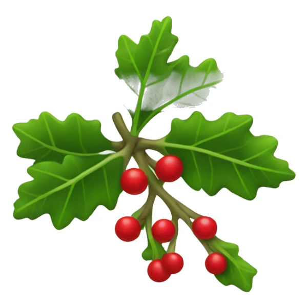 mistletoe  sticker