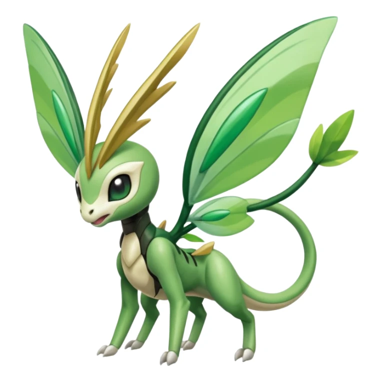 Meloetta-Scyther-Pokémon-Fakémon-creature sticker