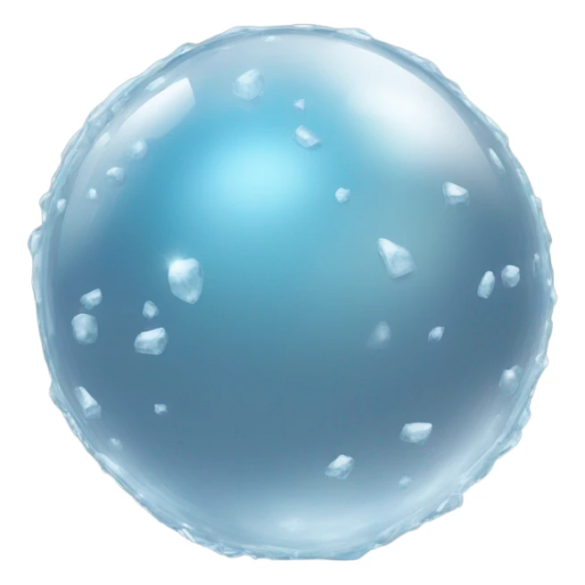 Ice ball sticker