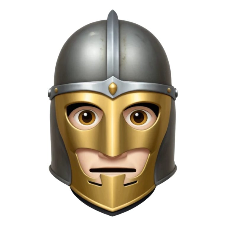 Monty pyton knight with full face covered helmet sticker