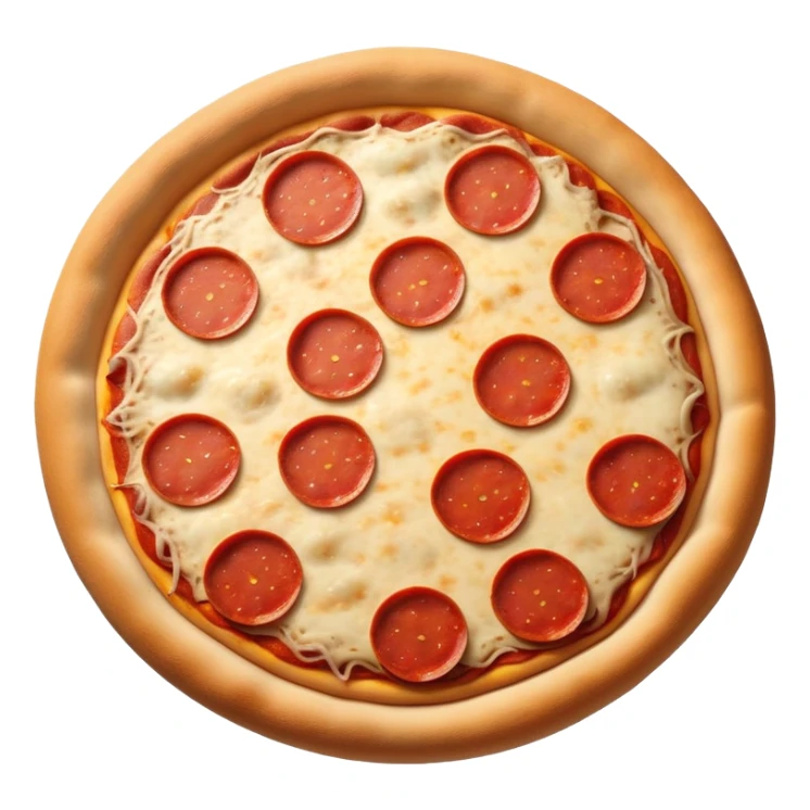 Full pizza sticker