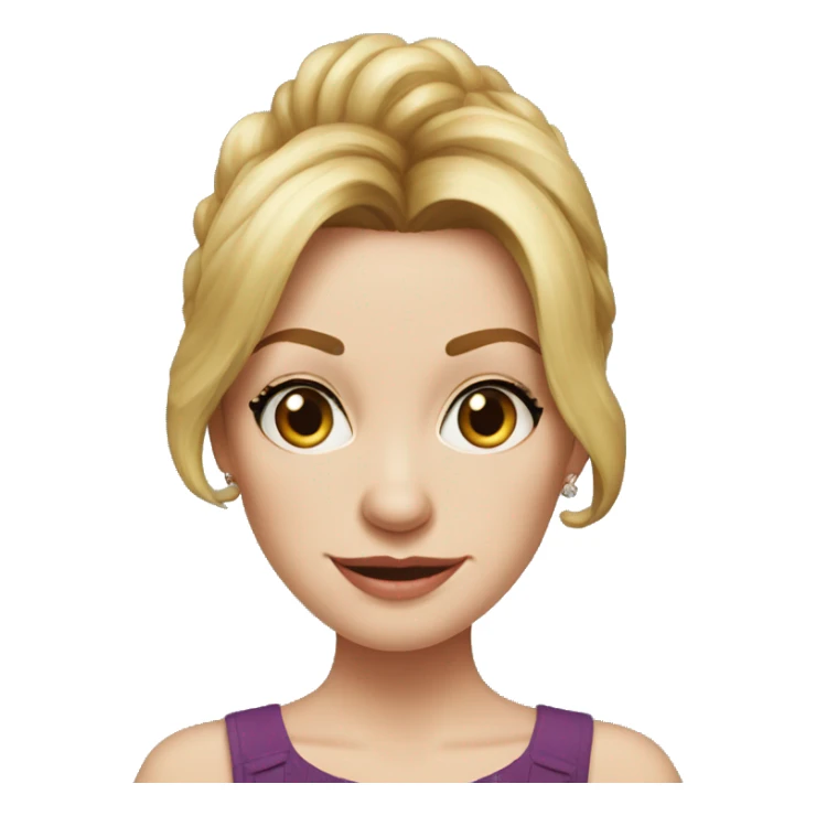 Claire Dunphy from Modern Family, dress, portrait sticker