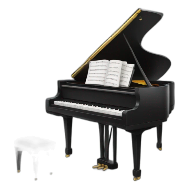 Piano avec iPhone qui le film sticker