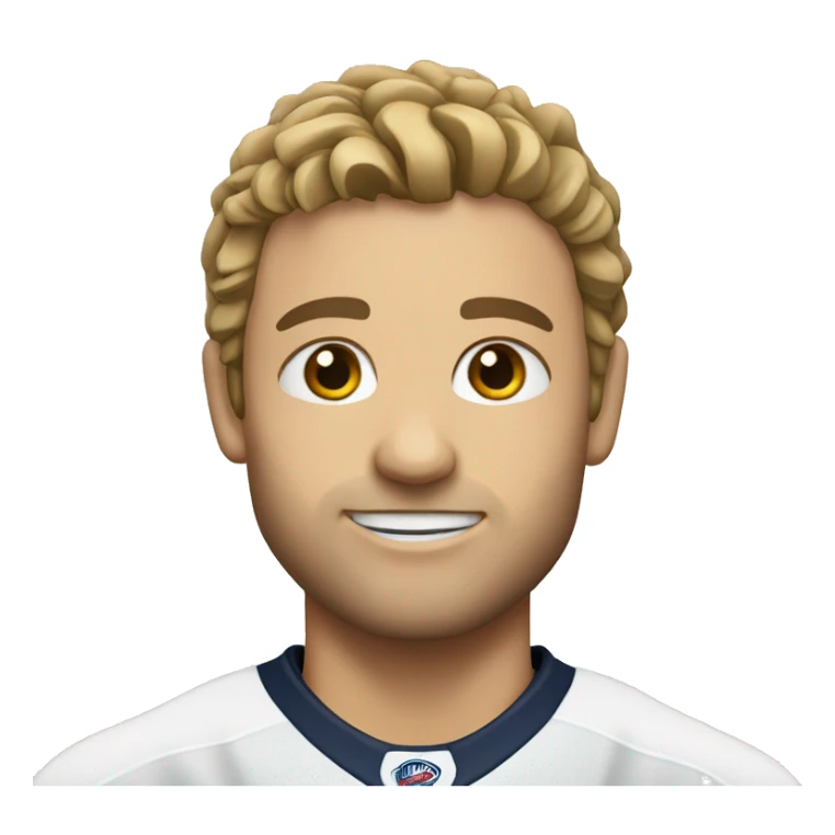 hockey player sticker