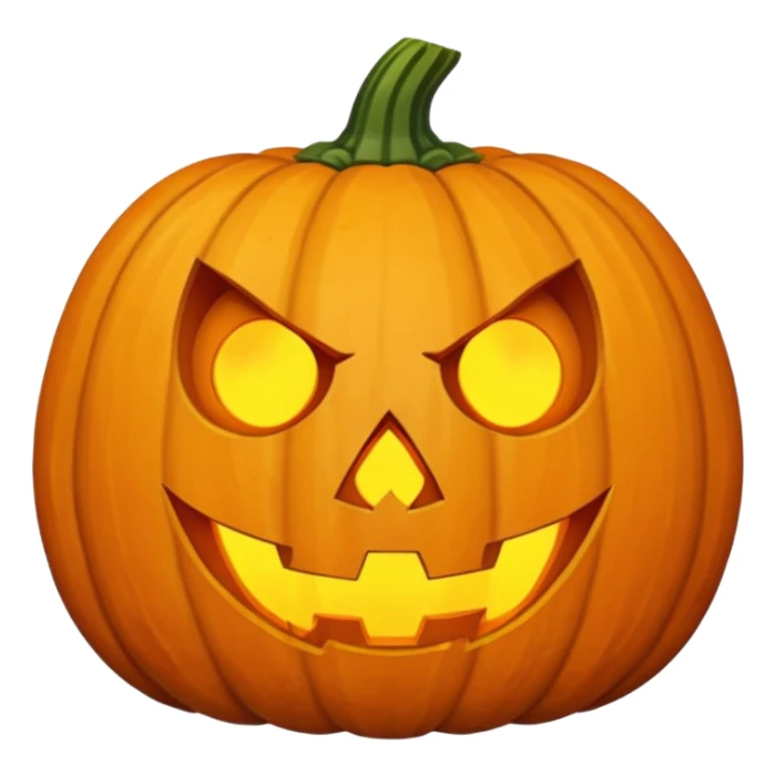 pale skinn Rotten Halloween Pumpkin sticker
