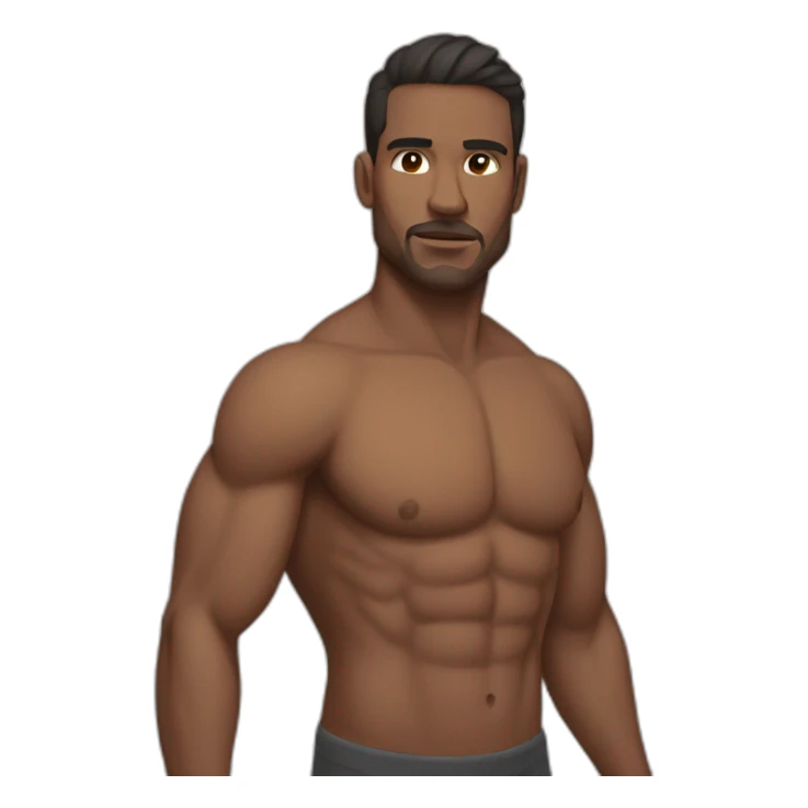 pectorales flacos sticker