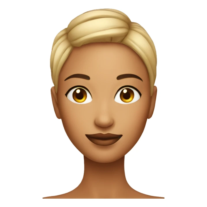 glowing healthy skin woman  sticker