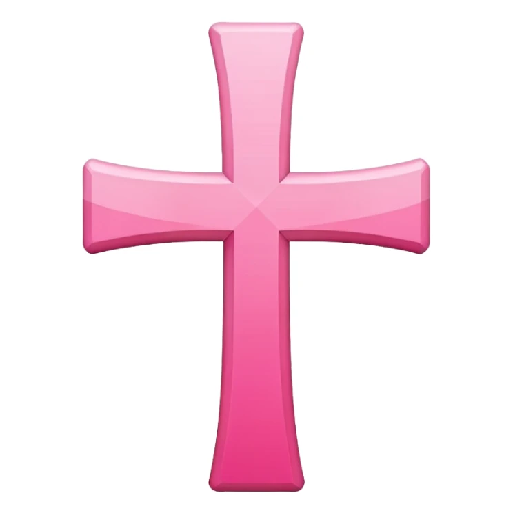 mac os icon pink cross icon sticker
