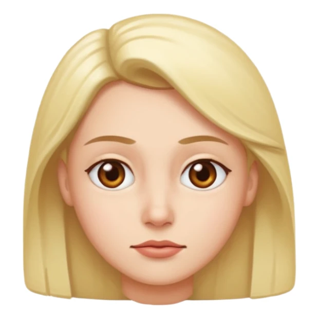 Face of someone giving a side eye  sticker