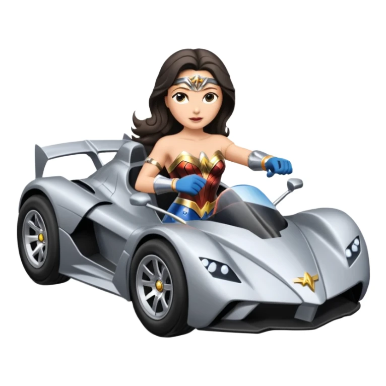 Wonder woman’s off road capable hypercar  sticker