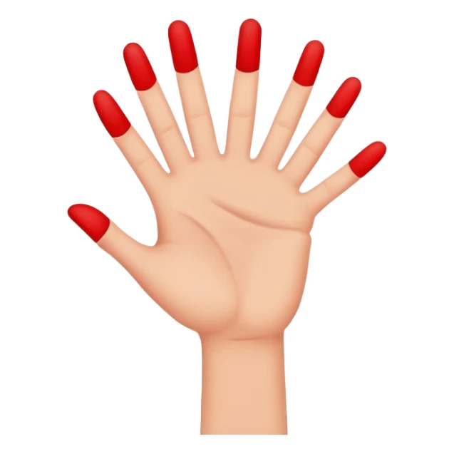 the bloodlines we are the ones hand symbol simple sticker