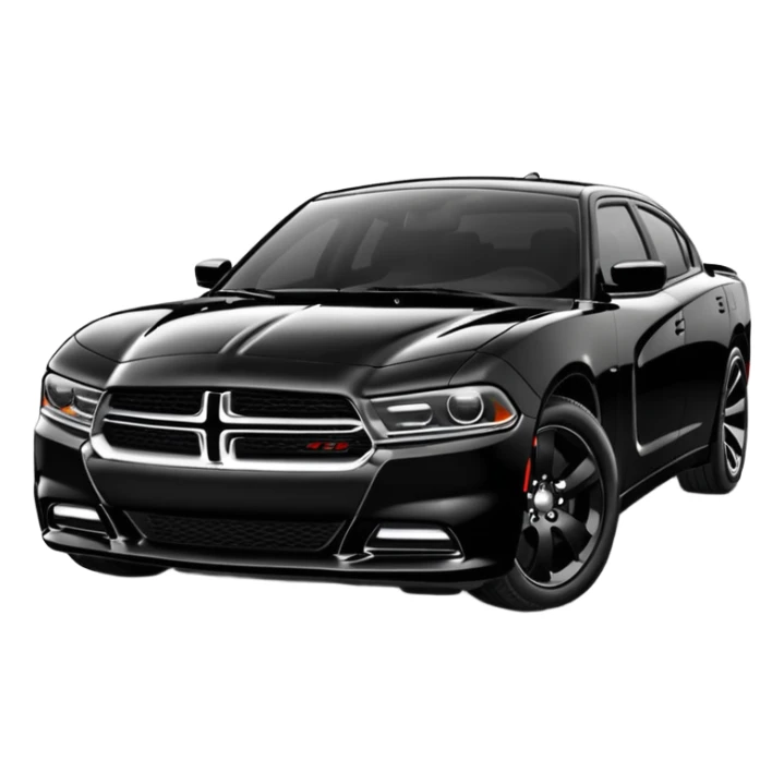 dodge charger sxt with black rims sticker