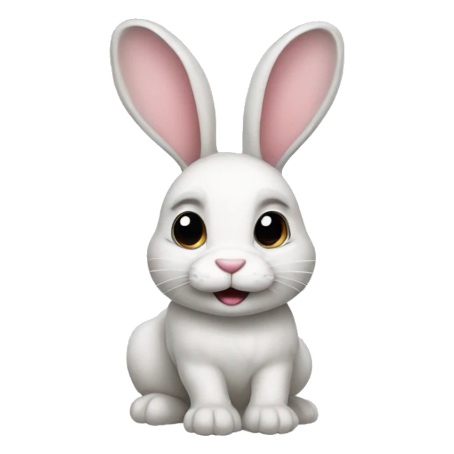 Bunny sticker