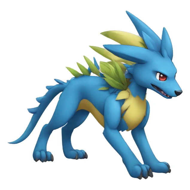 Kawaii cool Digimon-Fakemon-animal full body sticker