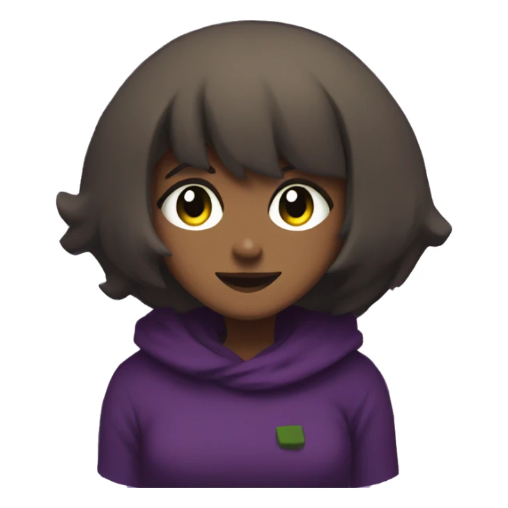 Wide Susie of Deltarune sticker