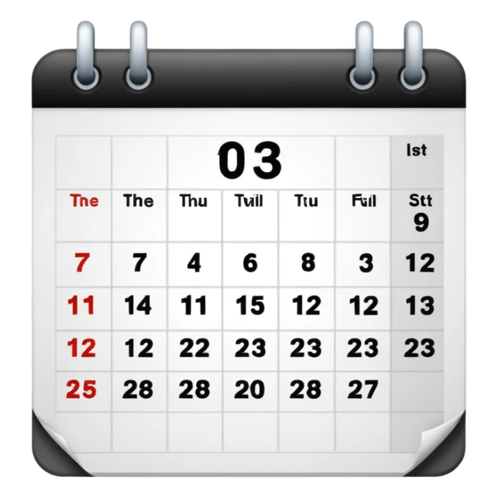 fecha 1 de marzo sticker