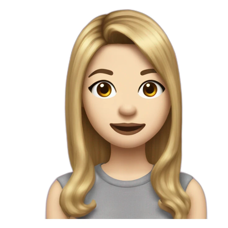 miranda cosgrove mixed with Jennette McCurdy face sticker