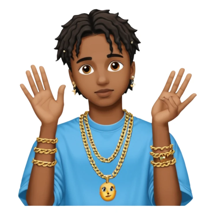 YVL hand playboi carti sticker